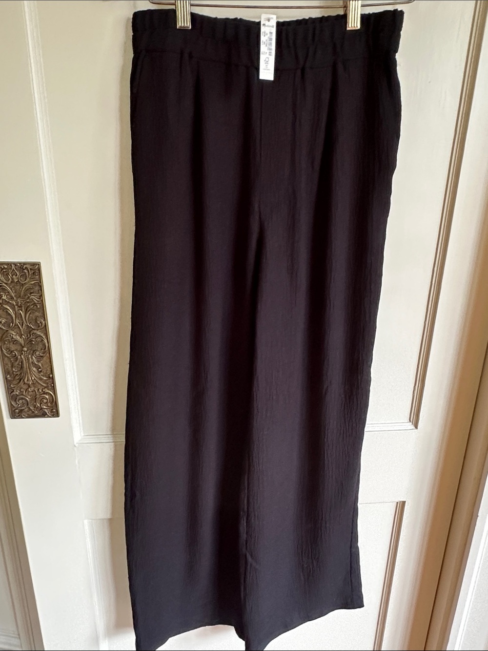 NWT Madewell Pull-On High-Rise Straight Pants